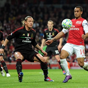 Arsenal Crushes AC Milan 3:0 in UEFA Champions League: Theo Walcott's Brilliant Performance
