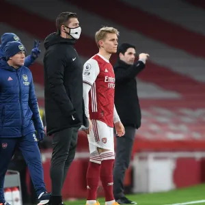 Arsenal Debut Print: Martin Odegaard's First Appearance