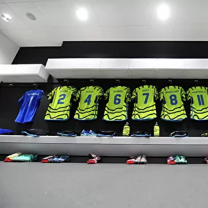 Arsenal Dressing Room: Pre-Match Moments before West Ham Clash in Carabao Cup 2023-24