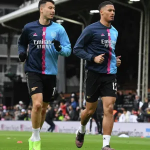 Arsenal Duo Gabriel Martinelli and William Saliba Before Fulham Clash (2022-23)