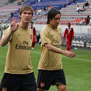 Arsenal Duo: Hleb and Rosicky Shine in 2:1 Win Over Lazio at Amsterdam Tournament