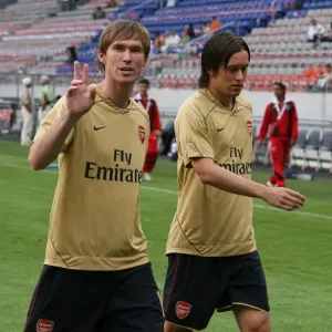 Arsenal Duo: Hleb and Rosicky Shine in 2:1 Win Over Lazio at Amsterdam Tournament Arsenal Duo: Hleb and Rosicky Shine in 2:1 Win Over Lazio at Amsterdam Tournament