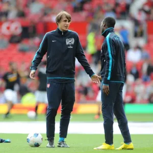 Arsenal Duo Prepare for Manchester United Clash in 2011-12 Premier League Arsenal Duo Prepare for Manchester United Clash in 2011-12 Premier League