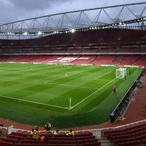 Arsenal at Emirates Stadium: Pre-Match Scene vs Crystal Palace, Premier League 2021-22