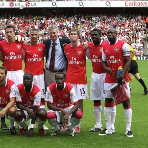 Arsenal Emirates team group