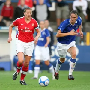 Arsenal and Everton Stars: Jayne Ludlow and Jill Scott Clash in FA Womens Community Shield Showdown Arsenal and Everton Stars: Jayne Ludlow and Jill Scott Clash in FA Womens Community Shield Showdown