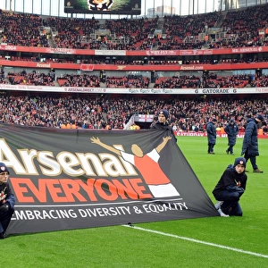 Arsenal for Everyone. Arsenal 2: 0 Southampton. Barclays Premier League. Emirates Stadium, 23 / 11 / 13