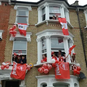Arsenal FA Cup Triumph: 2014-15 Victory Parade Arsenal FA Cup Triumph: 2014-15 Victory Parade