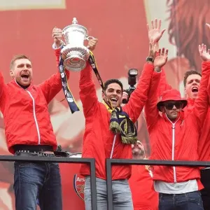 Arsenal FA Cup Triumph: 2014-15 Victory Parade
