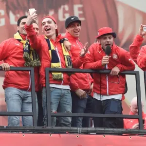 Arsenal FA Cup Triumph: 2014-15 Victory Parade Arsenal FA Cup Triumph: 2014-15 Victory Parade