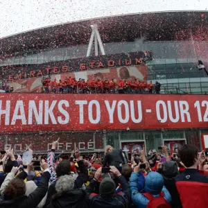Arsenal FA Cup Triumph: 2014-15 Victory Parade Arsenal FA Cup Triumph: 2014-15 Victory Parade