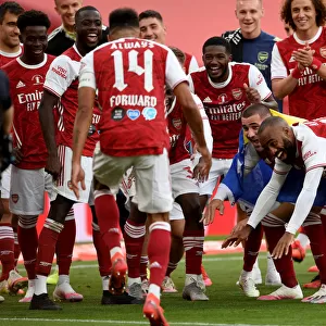 Arsenal FA Cup Victory: Aubameyang, Lacazette, Maitland-Niles Celebrate Over Chelsea (FA Cup Final 2020)