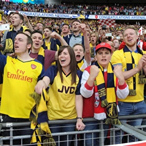 Arsenal FA Cup Victory: Jubilant Fans Celebrate at Wembley Stadium