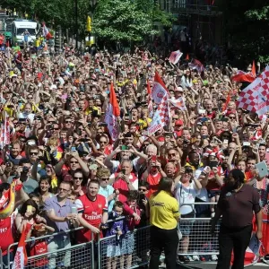 Arsenal FA Cup Victory Print