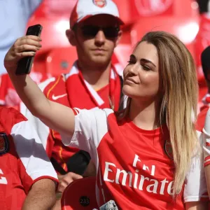 Arsenal fan. Arsenal 2: 1 Chelsea. FA Cup Final. Wembley Stadium, 27 / 5 / 17. Credit Arsenal fan. Arsenal 2: 1 Chelsea. FA Cup Final. Wembley Stadium, 27 / 5 / 17. Credit