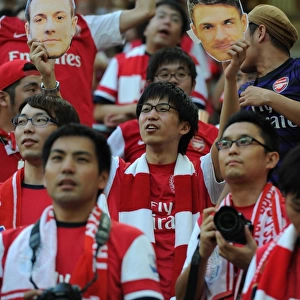 Arsenal fan. Nagoya Grampus 1: 3 Arsenal. Pre Season Friendly. Arsenal Pre Season Tour of Asia