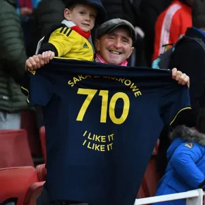 Arsenal Fan and Son's Emotional Reaction After Match vs Newcastle United (Arsenal v Newcastle United 2021-22)