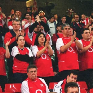 Arsenal fans. Arsenal 1: 0 Southampton. The F