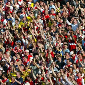 Arsenal Fans. Arsenal 2: 1 Leicester City