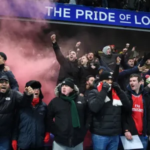 Arsenal Fans Celebrate First Goal Print