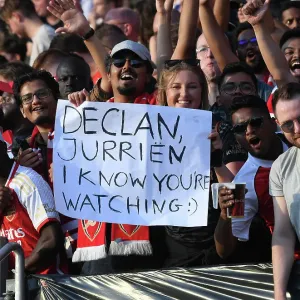 Arsenal Fans Call for Declan Rice Signing at Nuremberg Pre-Season Friendly Arsenal Fans Call for Declan Rice Signing at Nuremberg Pre-Season Friendly