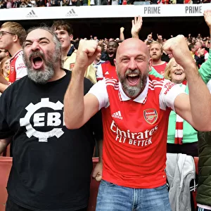 Arsenal Fans Euphoria: Derby Victory over Tottenham Hotspur, 2022-23 Premier League