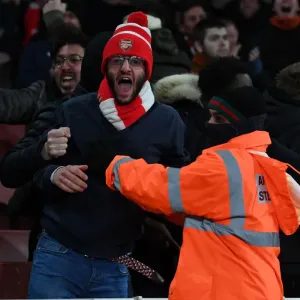 Arsenal Fans Euphoria: The Unforgettable Moment of the Second Goal, Arsenal vs. Wolverhampton Wanderers, Premier League 2021-22