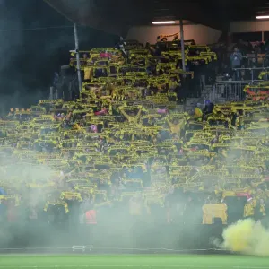 Arsenal Fans Face Off Against Bodo/Glimt Supporters: UEFA Europa League Clash in Norway