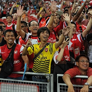 Arsenal Fans in Full Force: Singapore's Barclays Asia Trophy