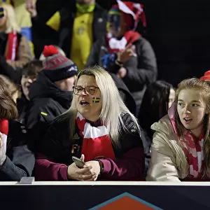 Arsenal Fans in Full Force: West Ham United vs. Arsenal, Barclays Women's Super League