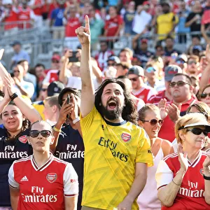 Arsenal Fans Gather Before Arsenal vs. ACF Fiorentina at 2019 International Champions Cup in Charlotte