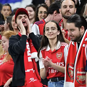 Arsenal Fans Passionate Reaction: Olympique Lyonnais vs Arsenal WFC, UEFA Women's Champions League (2022-23)