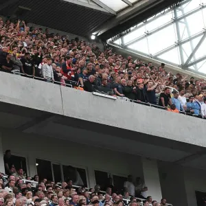 Arsenal Fans Passionate Sea at St. James Park: Newcastle United vs. Arsenal FC, Premier League 2022-23
