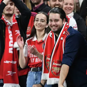 Arsenal Fans Reaction: Olympique Lyonnais vs. Arsenal WFC, UEFA Women's Champions League, Lyon 2022 Arsenal Fans Reaction: Olympique Lyonnais vs. Arsenal WFC, UEFA Women's Champions League, Lyon 2022