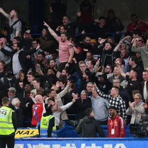 Arsenal Fans at Stamford Bridge: Chelsea vs Arsenal, Premier League 2021-22