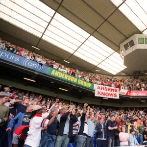 The Arsenal Fans. Tottenham Hotspur v Arsenal