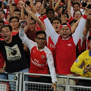 Arsenal Fans Unite Before Asia Trophy Clash Against Everton, Singapore 2015
