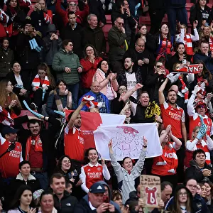 Arsenal Fans Unite: Tottenham Hotspur vs. Arsenal, FA Women's Super League, London, 2023