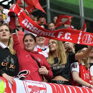 Arsenal Fans at VfL Wolfsburg Semifinal: UEFA Women's Champions League 2022-23