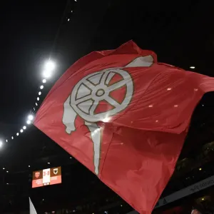 Arsenal Fans Waving Flags Print Arsenal Fans Waving Flags Print