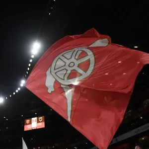 Arsenal Fans Waving Flags Print Arsenal Fans Waving Flags Print