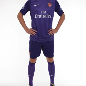 Arsenal FC 2013-14 Squad: Wojciech Szczesny at the Team Photocall