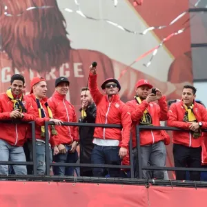 Arsenal FC: 2014-15 FA Cup Victory Parade - Celebrating Our Glory Arsenal FC: 2014-15 FA Cup Victory Parade - Celebrating Our Glory
