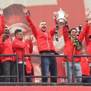 Arsenal FC: 2014-15 FA Cup Victory Parade - Celebrating the Triumph