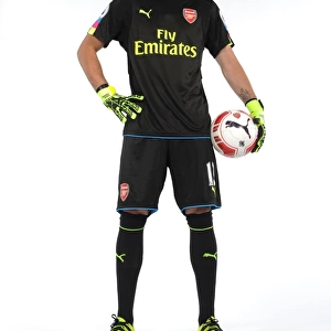 Arsenal FC: 2016-17 First Team - David Ospina at Team Photocall