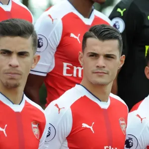 Arsenal FC 2016-17 Squad Photo: Granit Xhaka Arsenal FC 2016-17 Squad Photo: Granit Xhaka
