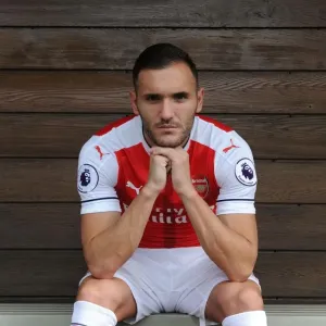 Arsenal FC 2016-17 Squad Photocall: Lucas Perez Arsenal FC 2016-17 Squad Photocall: Lucas Perez