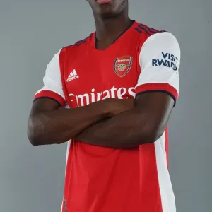 Arsenal FC 2021-22 First Team Photocall Print of Eddie Nketiah Arsenal FC 2021-22 First Team Photocall Print of Eddie Nketiah