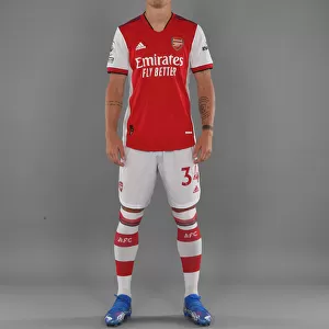 Arsenal FC: 2021-22 Team Photocall - Granit Xhaka