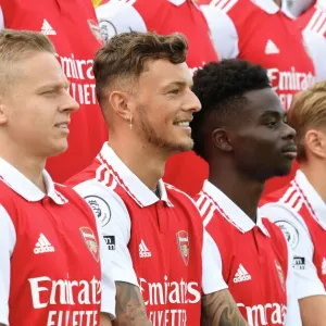 Arsenal FC 2022-23: Ben White Takes Charge - New Season First Team Squad Photo